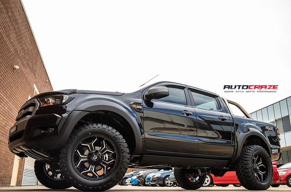 FORD RANGER AVENGER GLOSS BLACK MILLED